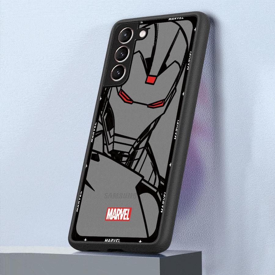 Marvel Spiderman Ironman Phone Case for Samsung Galaxy S10 Plus S10 Lite S22 Plus S24 S25 Ultra S21 S20 FE S9 S23 Ultra Cover