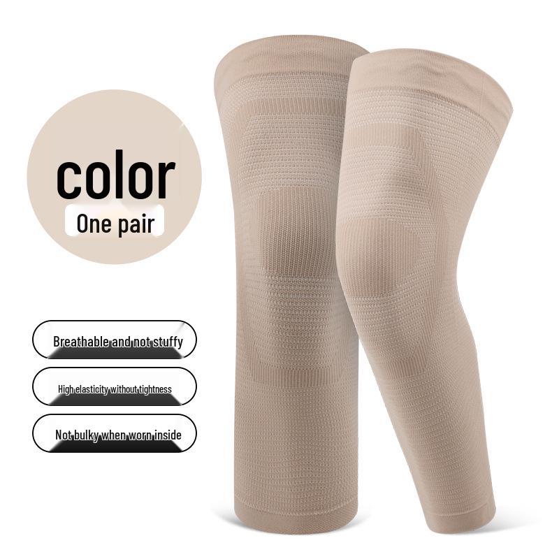 Winter Thin Non-Slip Knee Pads for Cold Protection and Joint Warmth