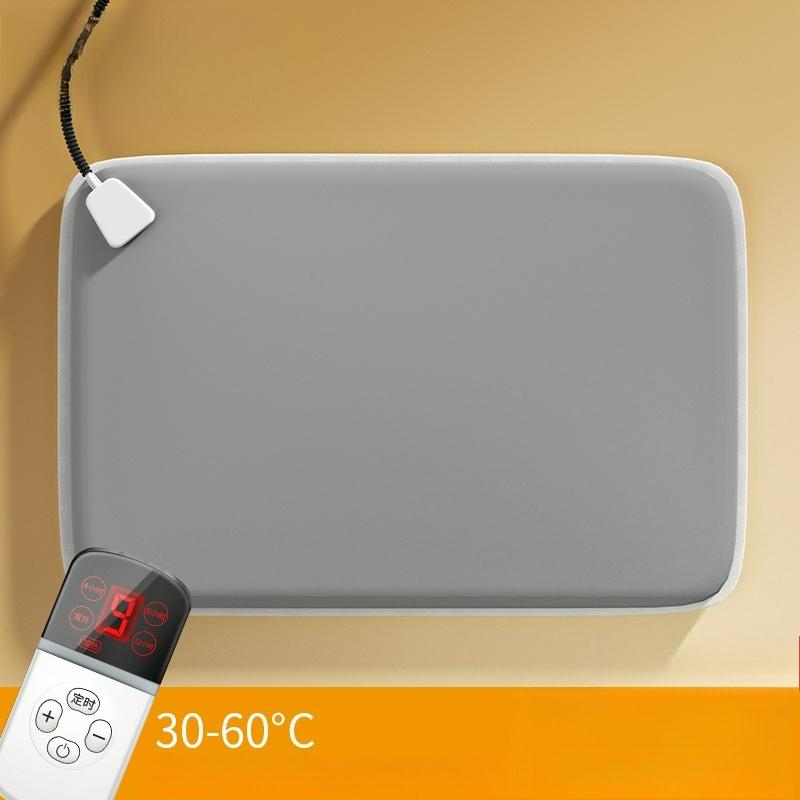 

Waterproof Pet Electric Heating Blanket Dog Constant Temperature Anti-leakage Anti-Bite Heater Cat Heating Pad 35x30cm серый
