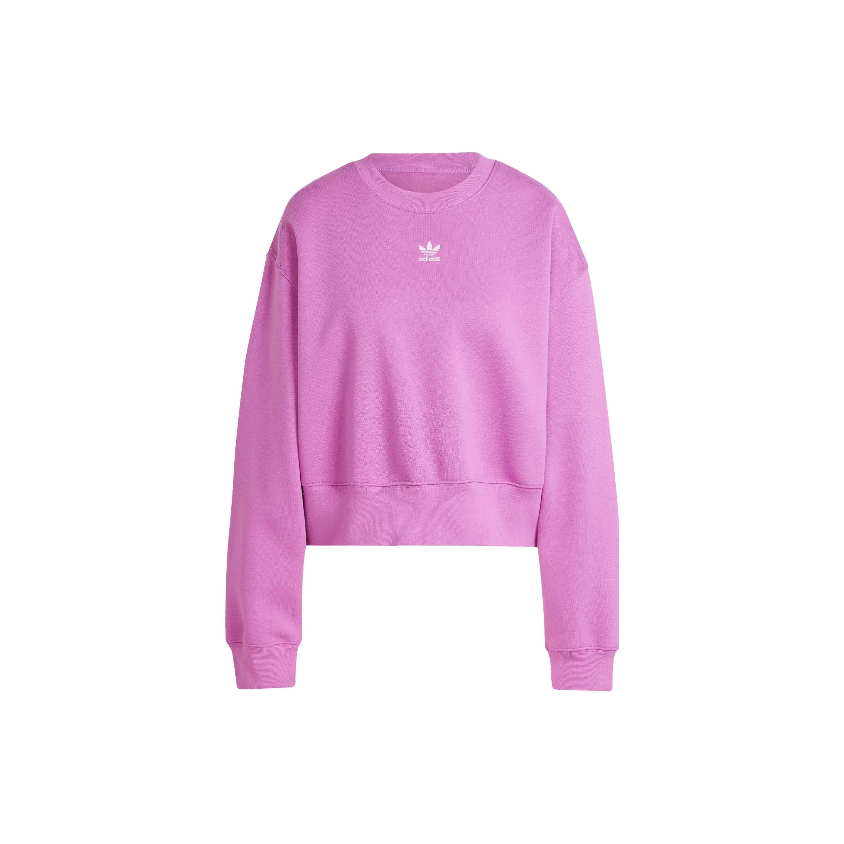 (WMNS) adidas Adicolor Essentials Crew Sweatshirt  Pink  Women s IR5975 XL