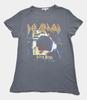 Junk Food Womens Def Leppard Love Bites Destroyed Vintage Finish Shirt New XS, S