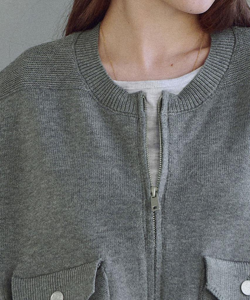 LUSIDA Comfort Button Knit Vest