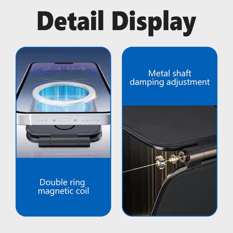 Universal Foldable Magnetic Car Air Vent Phone Holder For Volvo V60 V50 V40 S80 S60 S90 C40 XC40 V70 XC70 XC60 XC90 ari963