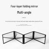 Foldable 360-Degree Mirror for Haircuts and Makeup - See Back of Head