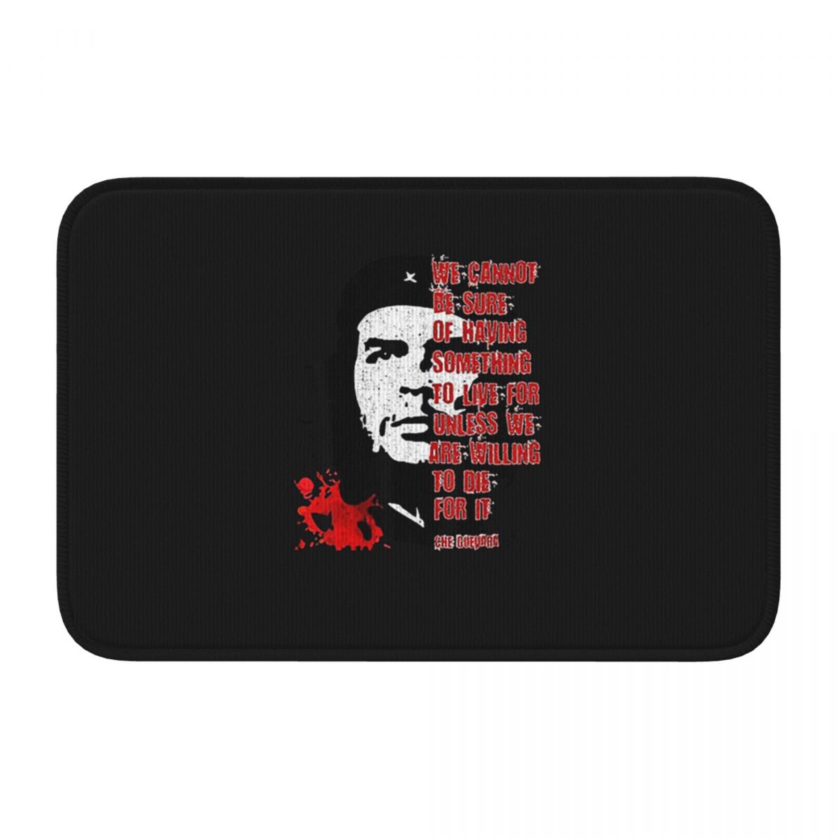 Che Guevara Deurmat Zand Schrapend Tapijt Vloerkleed Keuken Entree Huis Vloermat voor Woonkamer Voetmat Matten 40x60 cm