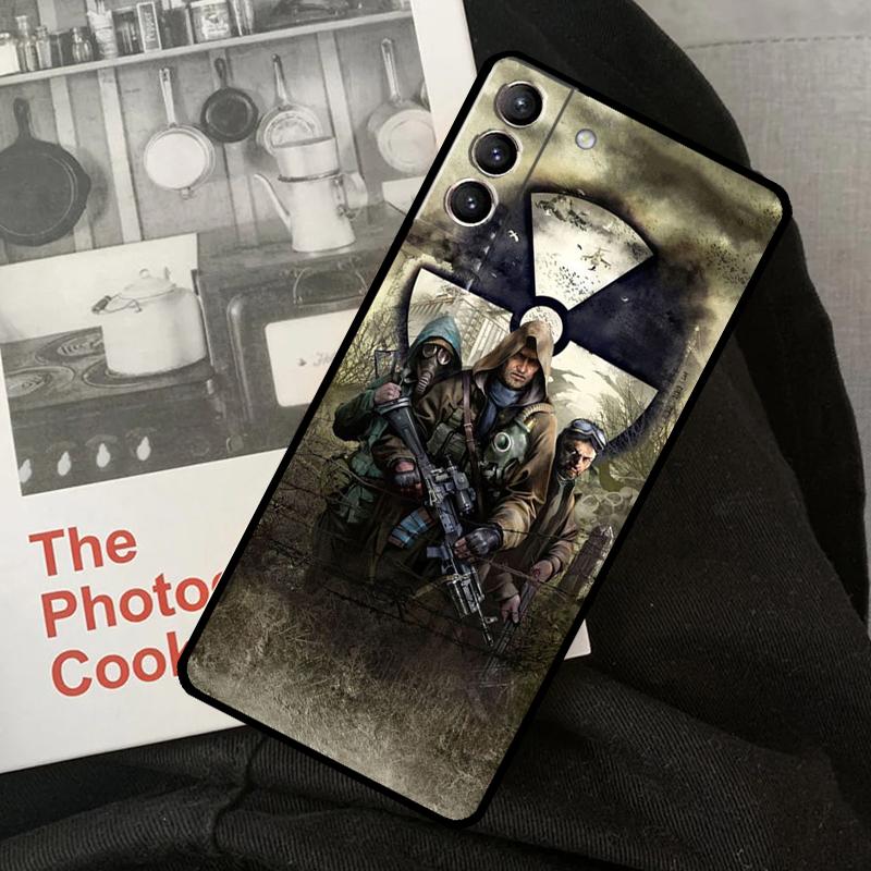 Husă de telefon Stalker Clear Sky Pentru Samsung Galaxy S24 S22 S23 Ultra S20 S21 S24 FE S9 S10 Note 10 Plus 20 Ultra
