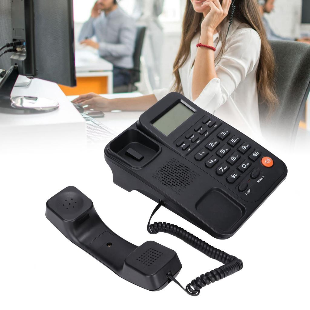 KXT2026CID   Phone   Hotel Home Fixed Landline Support 24 Ringtones(Black )