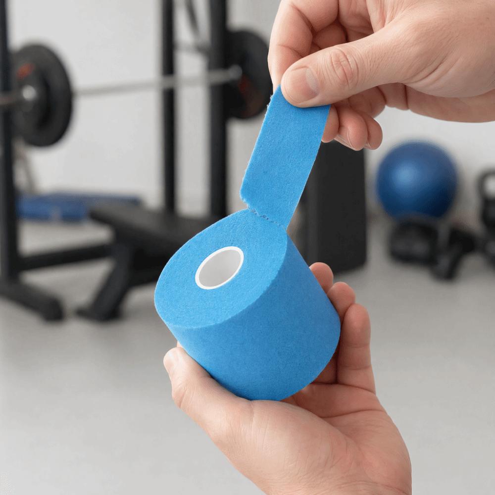 2PCS Shockproof Athletic Tape Breathable Underwrap Tape Flexible Foam Underwrap Sports Training
