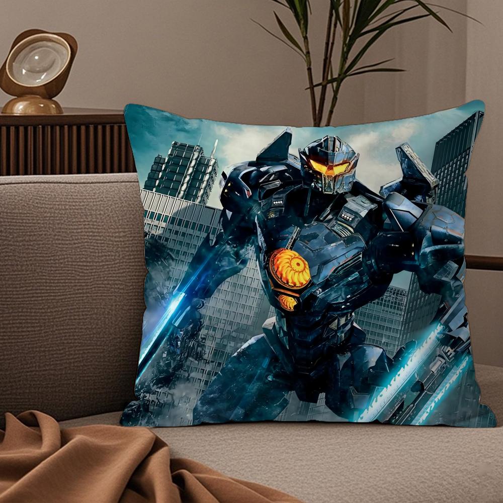 MovieP-PacificS R-RimS Pillow Case Silky Elegant Comfort Sofa Bed Invisible Zipper