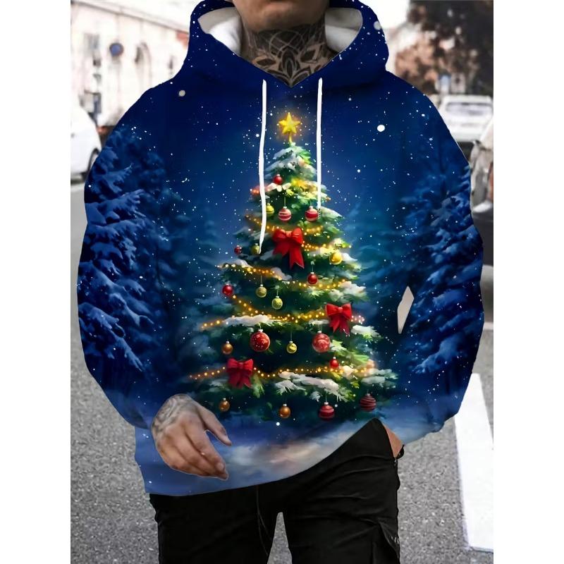 Santa Claus Men s Hoodie Fashion 3D Printed Hoodie Street Christmas Hoodies Funny Xmas Gifts Unisex Clohting Sweatshirts S