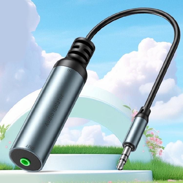 Filtro Isolatore di Rumore da 3,5 mm Eliminazione del Rumore per Dispositivi Auditivi per Auto e Casa con Riduzione Efficace del Rumore