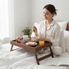 Concealed Handle Folding Leg Breakfast Trays Rectangular Bed Laptop Tray  Bedroom