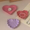 Artistic Heart Tray Silicone Mold Flexible Design For Epoxy Resin Concrete Cement Craft Creations