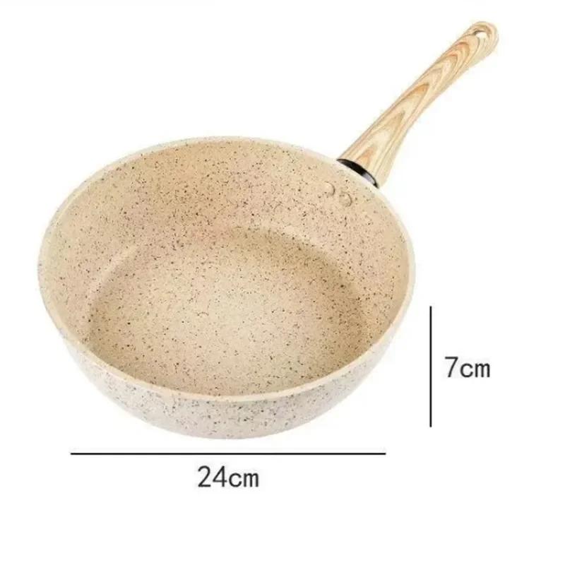 Non-Stick Pan Frying Pan Wok Pan Home Steak Skillet Pancake Fried Induction Cooker Gas Stove Special Saucepan Nonstick Pan