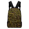 Classic Novelty Cool Maze Pattern Notebook Backpacks Pupil School Bags 3D Print Oxford Waterproof Boys/Girls Laptop Backpacks