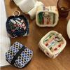 Square Nylon Coin Purse Korean Style Zero Wallet Lightweight Cute Earphone Bag Women