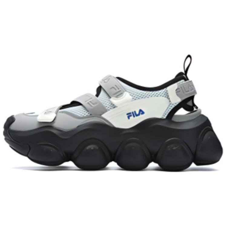 FILA Fragola Strawberry Shoes Comfortable Versatile Non-Slip Breathable Height Increasing Beach Sandals Women sandals Gray F12W421402FEI