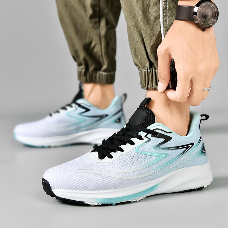 Men Sports Running Shoes Casual Marathon Breathable Lightweight Women's Comfortable Athletic Nonskid Walking Sneakers Outdoors