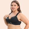 Full Cup Sponge Laminated Wide Strap Bra Plus-size Bra Without Underwires