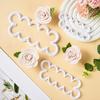 Rose-Shaped Fondant Embosser & 3D Printed Cookie Cutter Baking Mold