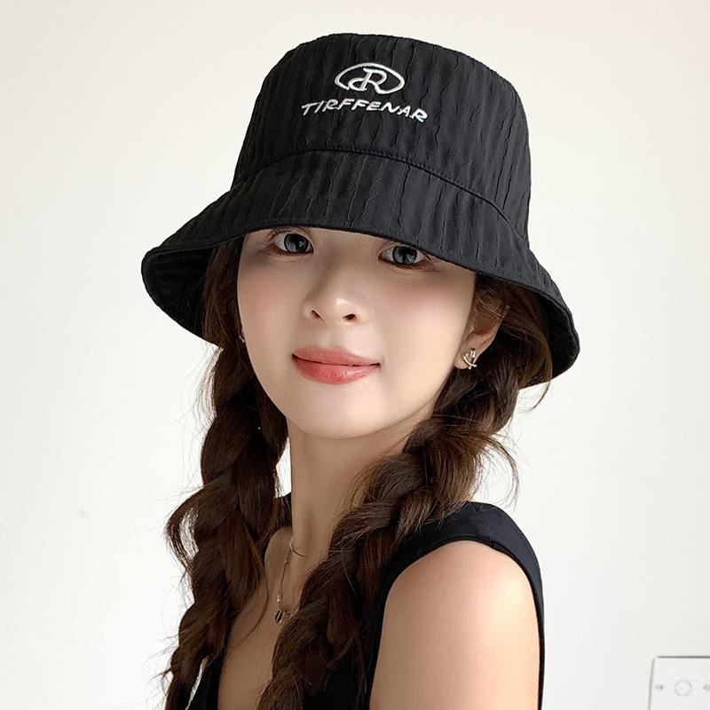 Summer Hat Women's Spring and Autumn Versatile Sunshade Sunscreen Hat Summer Outdoor Bucket Hat Xiaoqing Sun Hat