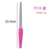 Stainless Steel Nail File & Dead Skin Fork Dual-Head Multi-Purpose Manicure Tool