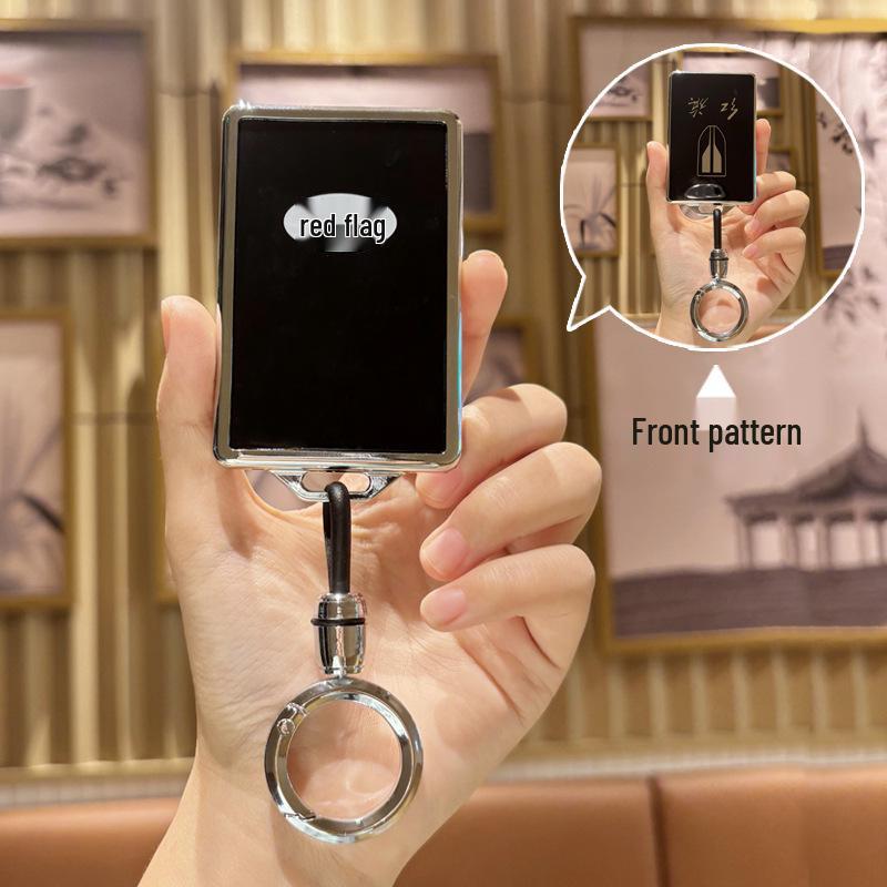 Luxury Hongqi HS5/HS7/H5/H7 Car Key Case - High-End Unisex Design with Buckle