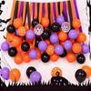 Orange & Black Halloween Party Balloons for Classroom & Bar Décor