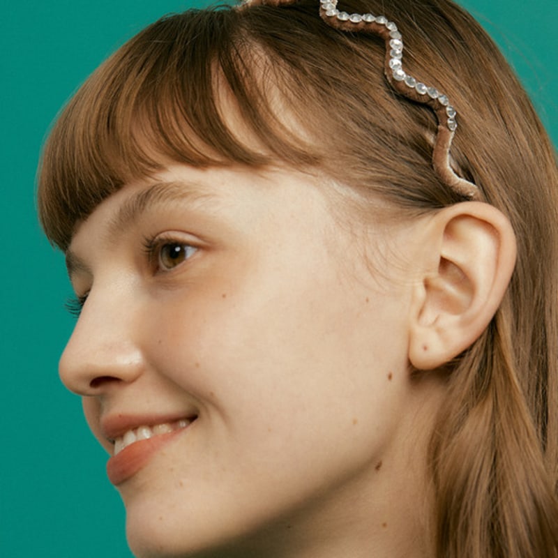 XPIER Cubic zigzag+thin Hairband[2type]