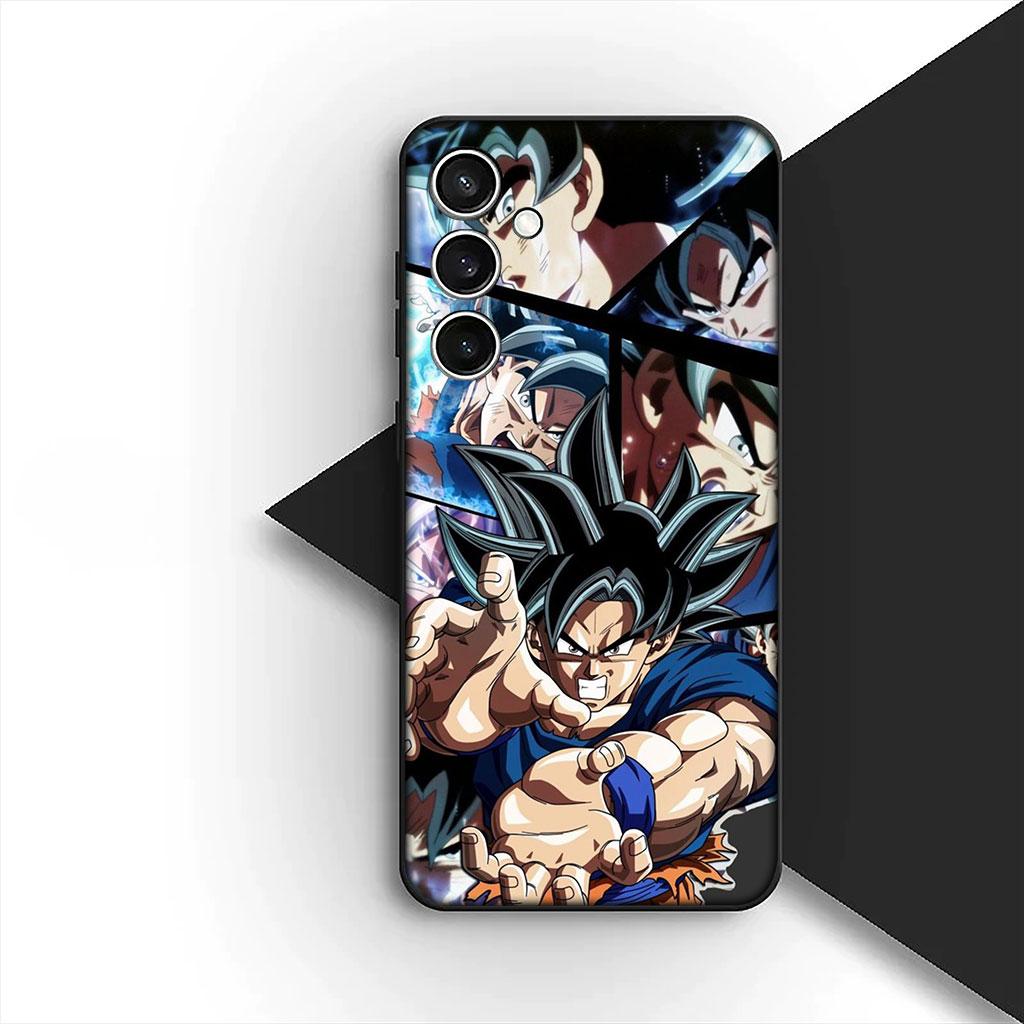Phone Cover for Samsung Galaxy S22 S21 S20 FE Ultra Plus A07 A17 A15 A16 A25 A57 A37 Soft Case Dragons Balls Goku Son Gohan z