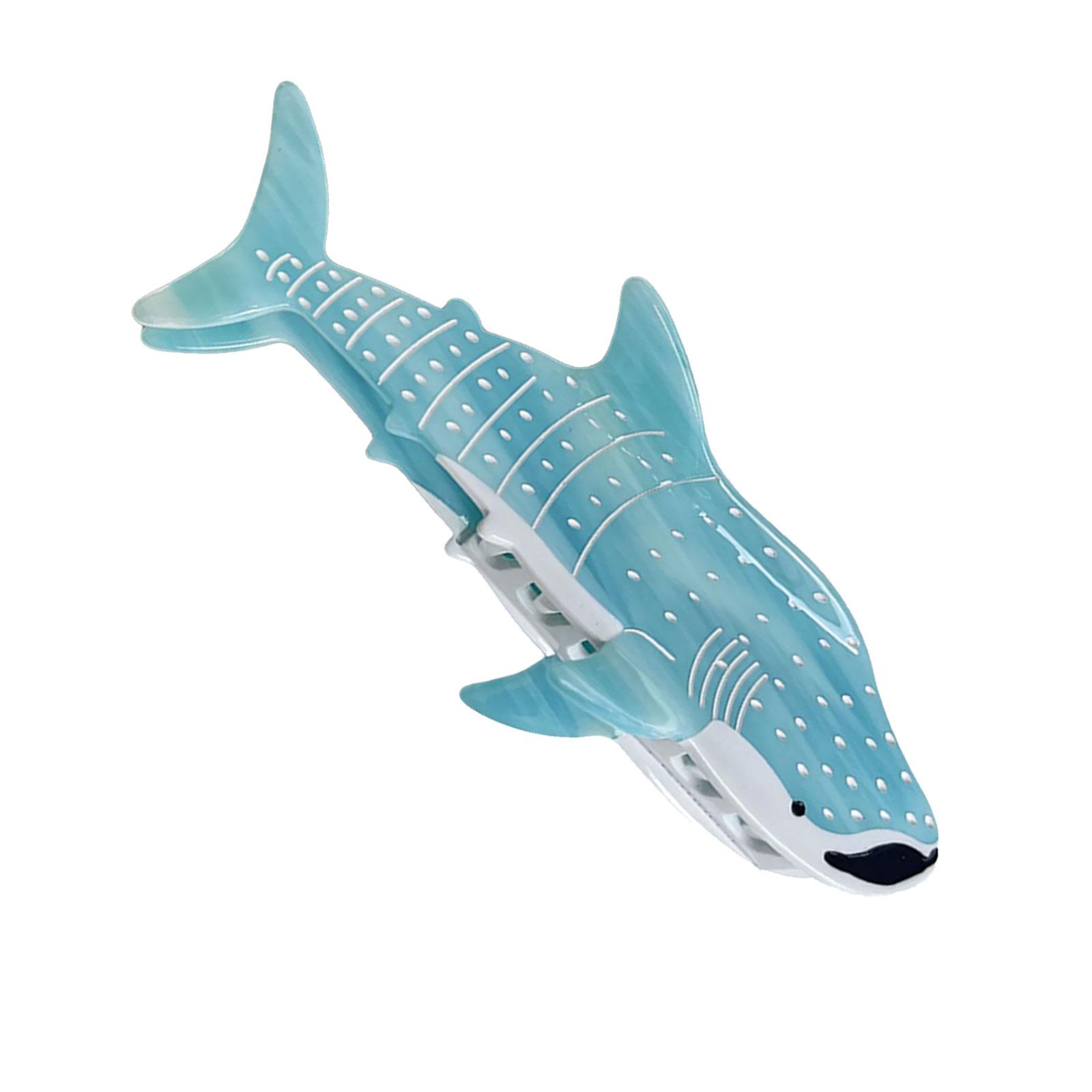 

Заколка-краб для волос в стиле принцессы, зажим-краб для волос, милая китовая заколка для волос, шпилька с сильной фиксацией для девочек E