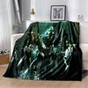 3D Retro BioShock Game Gamer Blanket,Soft Throw Blanket for Home Bedroom Bed Sofa Picnic Travel Office Rest Cover Blanket Kids