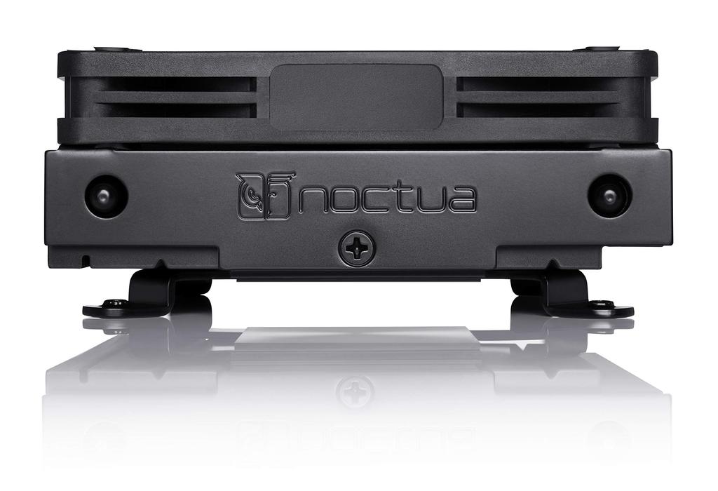 Noctua Intel compatible premium low profile CPU cooler NH-L9i chromax.black, LGA1200/LGA115x (black)