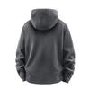 Men's Trendy Fleece Hooded Jacket: Warm, Thick, Casual Outdoor Coral Fleece for Autumn and Winter.