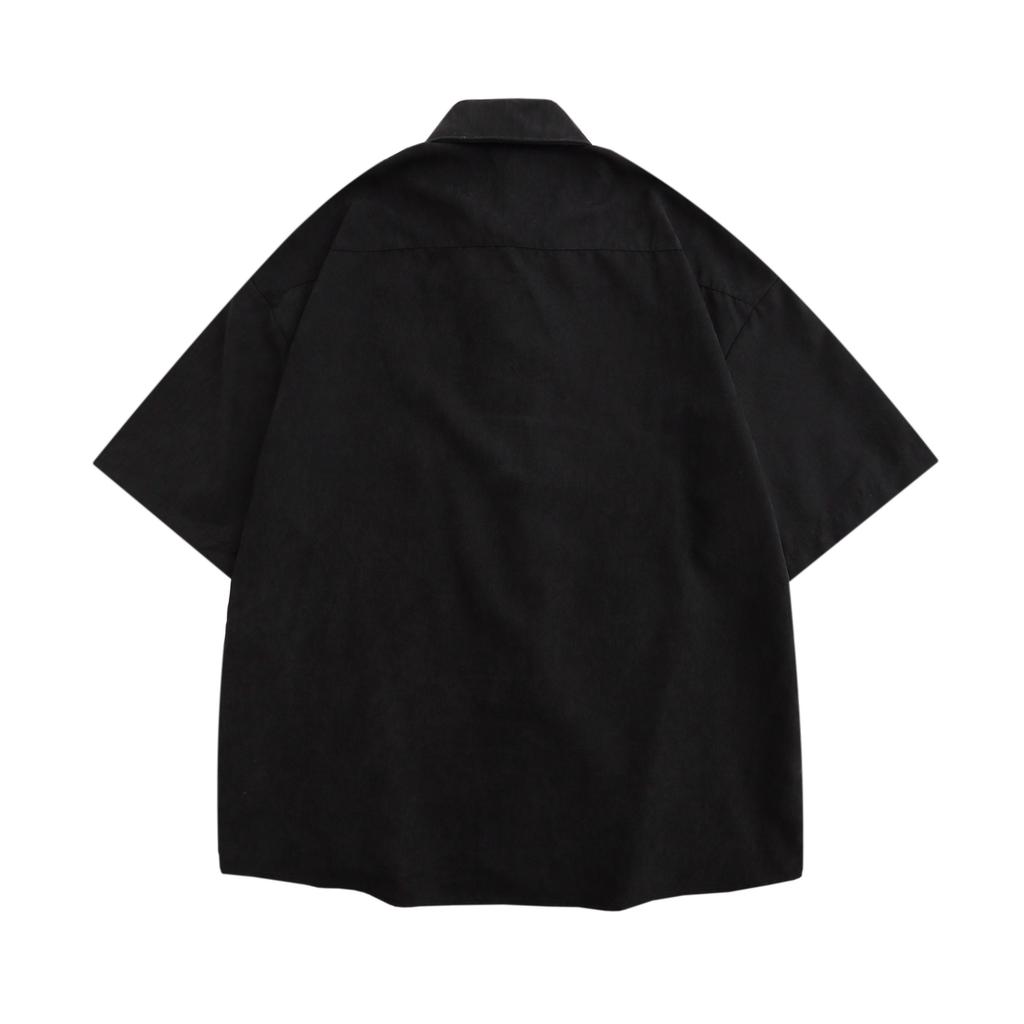 American Style Men's Summer Clothes  Y2k Vintage Short Sleeve Shirts Casual Tops Blouse Streetwear T-Shirts For Men