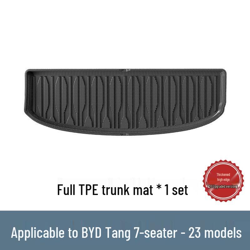 Eco-Friendly TPE Floor, Trunk, and Backrest Mats for BYD Series Cars