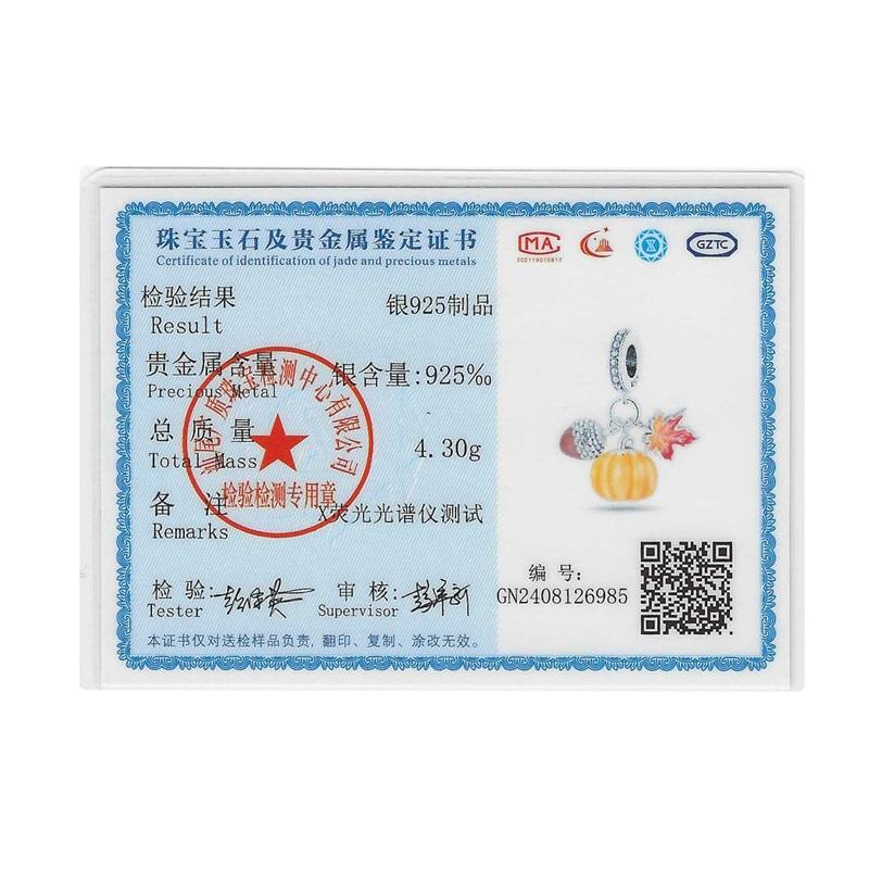 925 Silver Color Fashion Squirrel Maple Leaf Honey Autumn Series Charms Bead Fit 3mm 925 Original Bracelets Fine DIY Jewelry