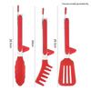 Zhishi Silicone Food Tongs 3-Piece Set