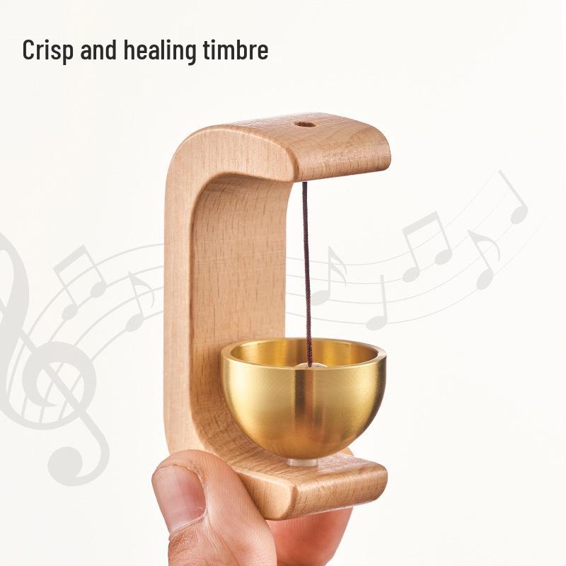 Wind Chime Dopamine Brass Japanesestyle For Bedroom Entrance Door Decoration