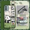 Back Cover Silicone Phone Case For Nokia G22 Dirt-resistant Ring Soft case Cute Panda Waterproof Kickstand Durable