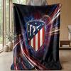 Atletico Madrid Theme blanket Soft Flannel Blanket Plush Throw Blanket Cozy Sofa Bed Blanket for Home Decor