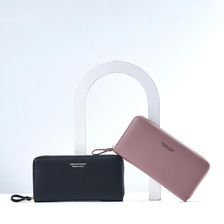 Ladies' Long Solid Color Wallet & Coin Purse - Summer 2023 Edition