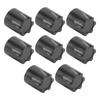 8pcs RC Wheel Rim Center Cap Adapter M4 Nut for Traxxas Hsp Axial Scx10 D90 1 10 RC CarBlack