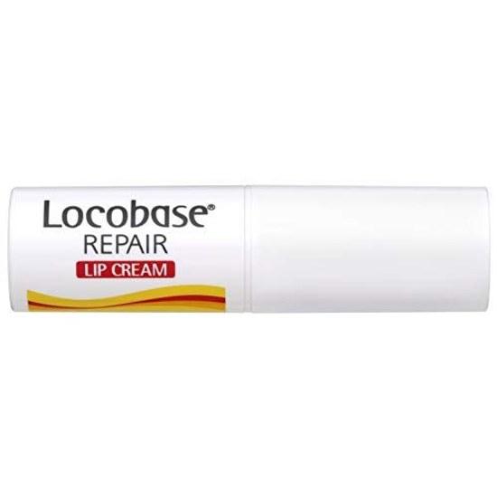 Locobase Repair Lip Cream 3g Lips Rough Dry Skin Sensitive Moisturizing Fragrance-free Colorant-free Preservative-free Low-irritation Formula.