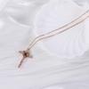 Korean Style 100 Languages 'I Love You' Cross Projection Necklace