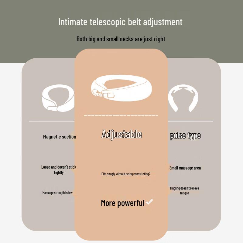 Blue Flash U-shaped Neck Massager