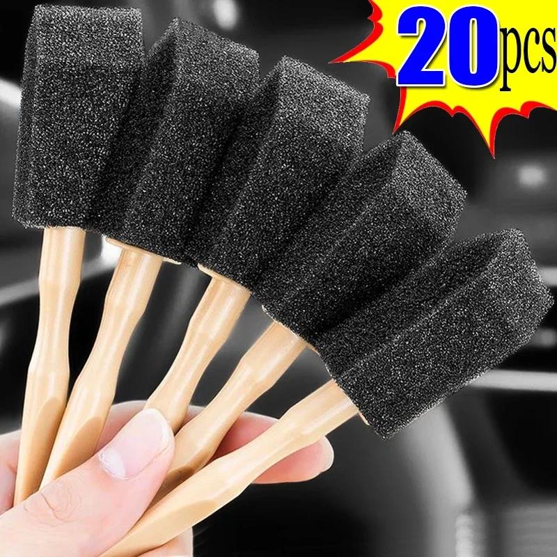 Car Air Outlet Useful Things for Kitchen Sponge Cleaning Brush Bathroom Supplies Interior Detail Cloth Goods Auto Accessories