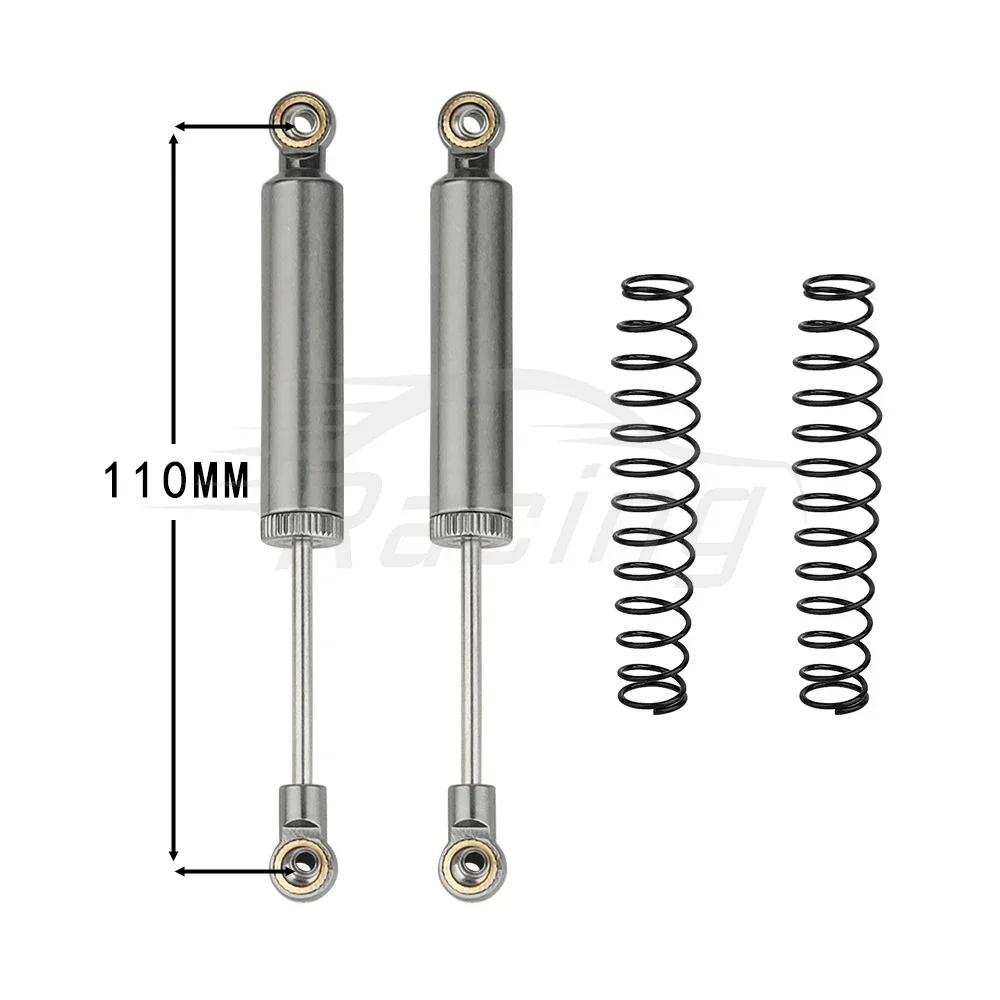 RC Car Built-in Spring 70/80/90/100/110mm Shock Absorber Damper For 1/10 RC Crawler Axial SCX10 II RBX10 Wraith TRX4 MST Redcat