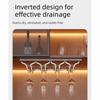 Premium Wine Glass Rack Inverted Hanging Wine Glass Hanging Shelf  Household Storage