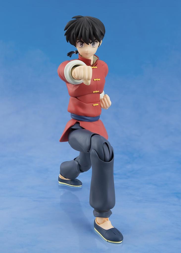 TAMASHII NATIONS Ranma Saotome Ranma 140mm PVC ABS Painted Action Figure S.H.Figuarts 1/2 Approx. &